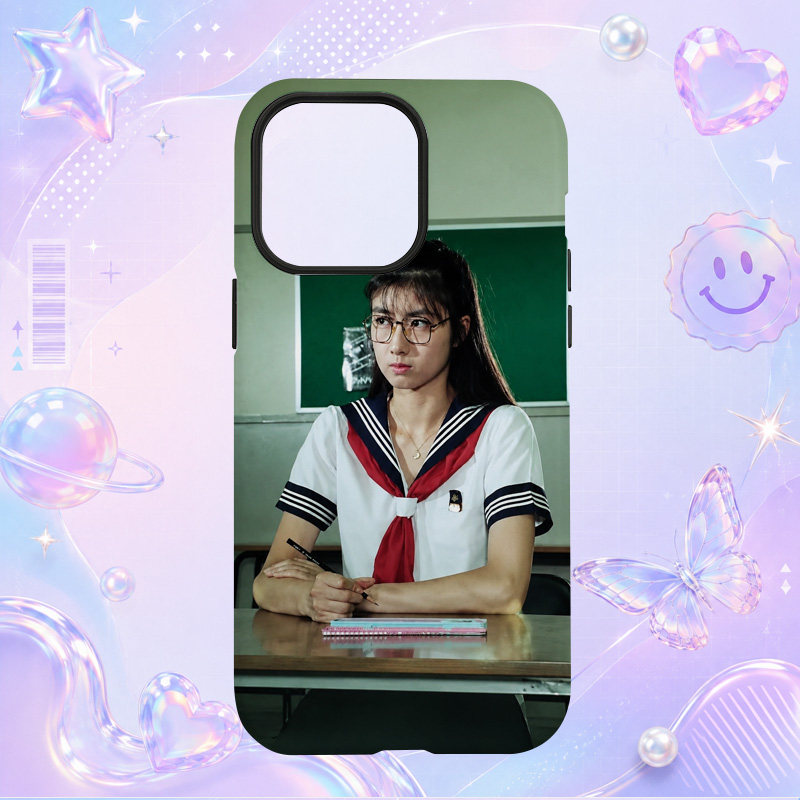 日系复古校服女生教室人像写真适用于苹果三星华为小米手机壳防摔保护套镜头全包