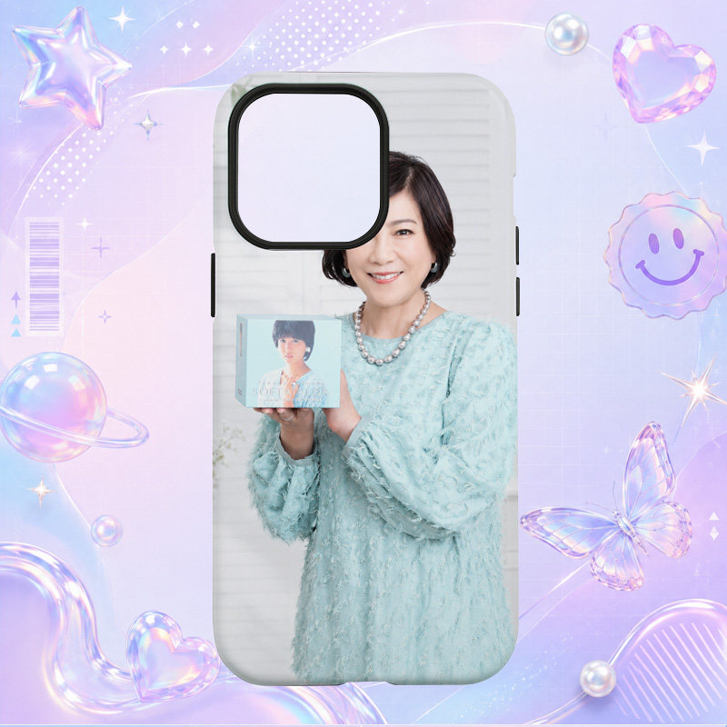 日本偶像歌手堀ちえみChiemi Hori手持唱片人物写真适用于苹果三星华为小米手机壳防摔保护套镜头全包