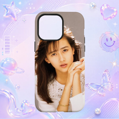 昭和日本偶像工藤静香Shizuka Kudo白色蕾丝肖像写真适用于苹果三星华为小米手机壳防摔保护套镜头全包