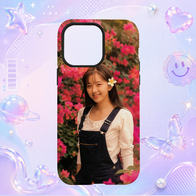 复古日本偶像高桥由美子Yumiko Takahashi背带裤花园写真适用于苹果三星华为小米手机壳防摔保护套镜头全包