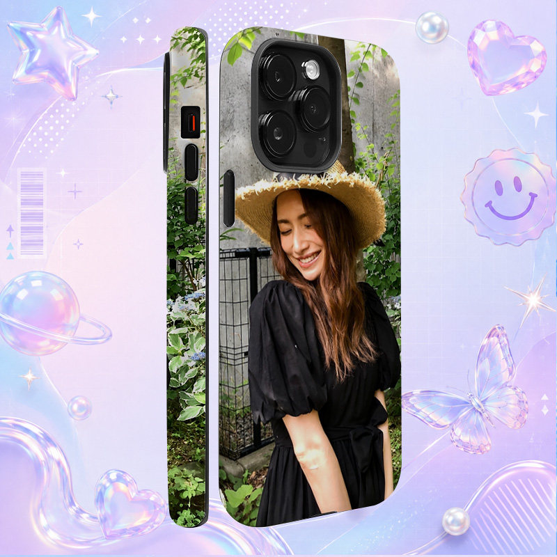 后藤真希草帽黑色上衣户外笑颜写真适用于苹果三星华为小米手机壳防摔保护套镜头全包