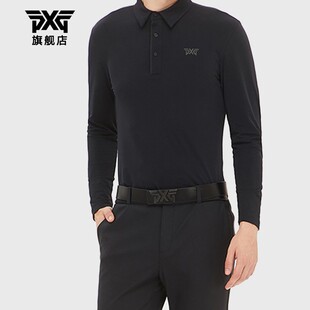 T恤运动POLO衫 golf秋季 男士 休闲舒适上衣男新款 长袖 PXG高尔夫服装