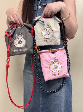 5月新款网红迷你斜挎包包小号包ballchain手提包挂包购物袋刺绣