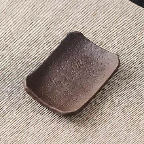 粗陶双耳烤碗茶器醒茶提香