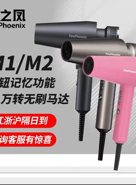 火之凤电吹风机M1理发店专用发廊发型师负离子M2Plus高速吹风筒M3