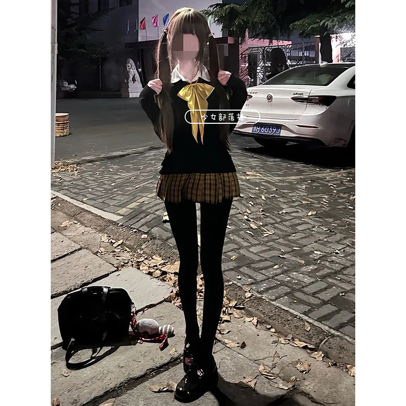 向日葵jk正版原创校供日系JK制服套装收腰格裙长袖毛衣全套学院女,女装/女士精品,时尚套装,淘宝优惠券,粉丝福利购,淘宝优惠卷