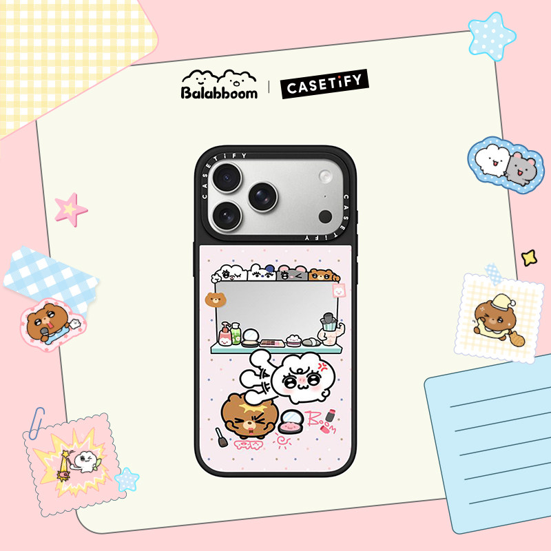 【天猫限定】CASETiFY Balabboom系列迪迪熊 亲爱的你 适用于苹果iPhone17ProMax/17Pro/16ProMax镜面手机壳