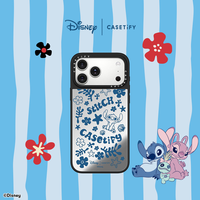 Disney Lilo & Stitch x CASETiFY 史迪奇联名系列 史迪奇元素 适用于苹果iPhone17ProMax/17Pro/16Pro手机壳