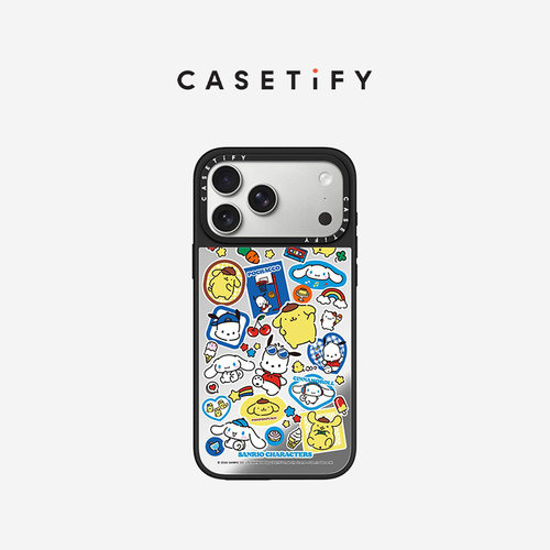 Sanrio Puppy Pals x CASETiFY 三丽鸥萌犬伙伴系列 贴纸  适用于苹果iPhone17ProMax/17Pro/16ProMax手机壳
