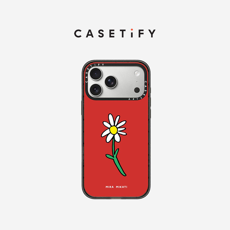 CASETiFY Mira Mikati系列 一支小花 适用于苹果iPhone17ProMax/17Pro/16ProMax/16Pro手机壳