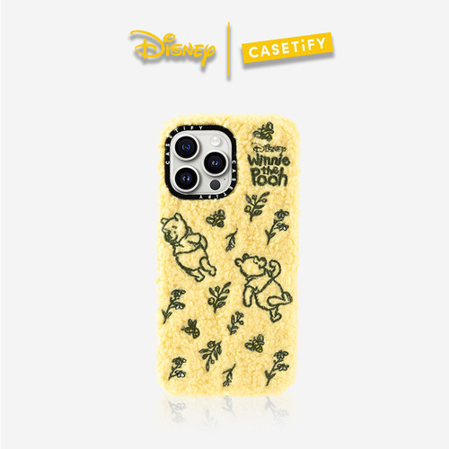 小熊维尼 | CASETiFY 联名 毛绒手机壳 适用于iPhone15ProMax/15Pro手机壳