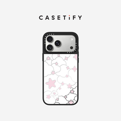 CASETiFY Cloud系列 棉花糖云朵 适用于苹果iPhone17ProMax/17Pro/16ProMax/16Pro镜面手机壳