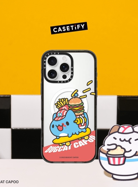 CASETiFY Bugcat Capoo猫猫虫咖波系列 滑板咖波 适用于iPhone16ProMax/16Pro/15ProMax15pro手机壳