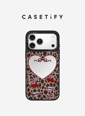 CASETiFY 樱桃豹影 适用于苹果iPhone17ProMax/17Pro/Air/16ProMax/16Pro/15ProMax/15Pro手机壳