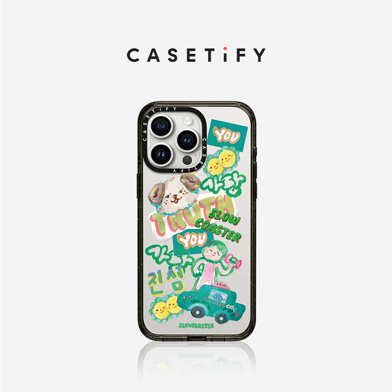 CASETiFY SLOWCOASTER Truth 贴纸印花适用iPhone15/14/13/12/Pro/Max防摔手机壳 3C数码配件 手机保护套/壳 原图主图