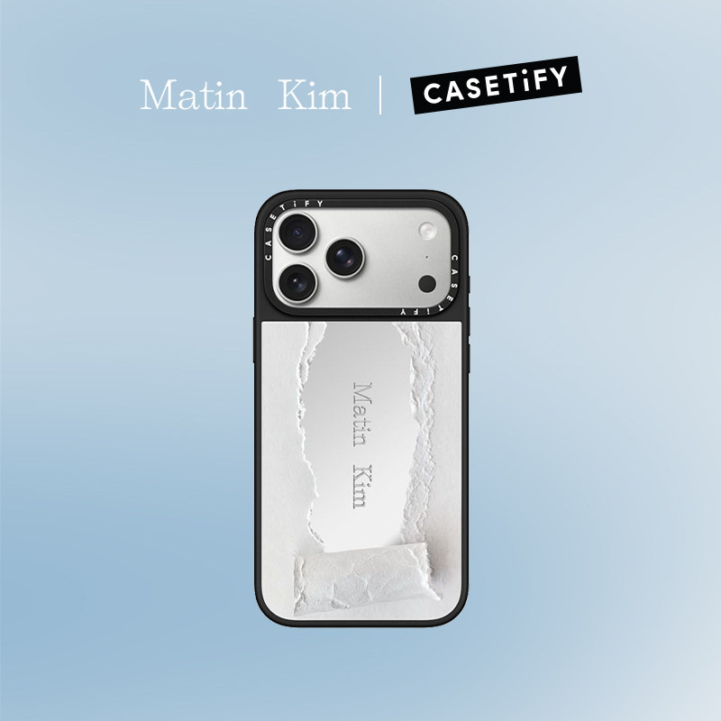 Matin Kim x CASETiFY 联名系列 撕开墙纸 适用于苹果iPhone17ProMax/17Pro/16ProMax镜面手机壳
