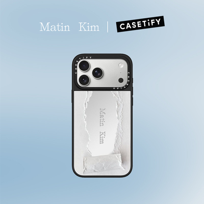 Matin Kim x CASETiFY 联名系列 撕开墙纸 适用于苹果iPhone17ProMax/17Pro/16ProMax镜面手机壳