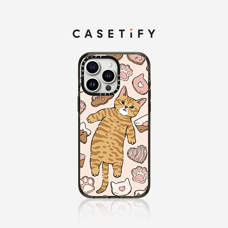 猫咪饼干防摔手机壳CASETiFY