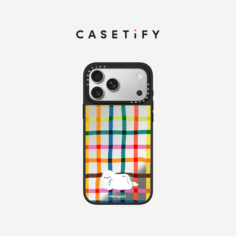 CASETiFY Makingshit系列 彩虹野餐垫 适用于苹