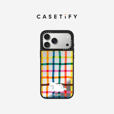 CASETiFY Makingshit系列 彩虹野餐垫 适用于苹果iPhone17ProMax/17Pro/Air/16ProMax/16Pro镜面手机壳