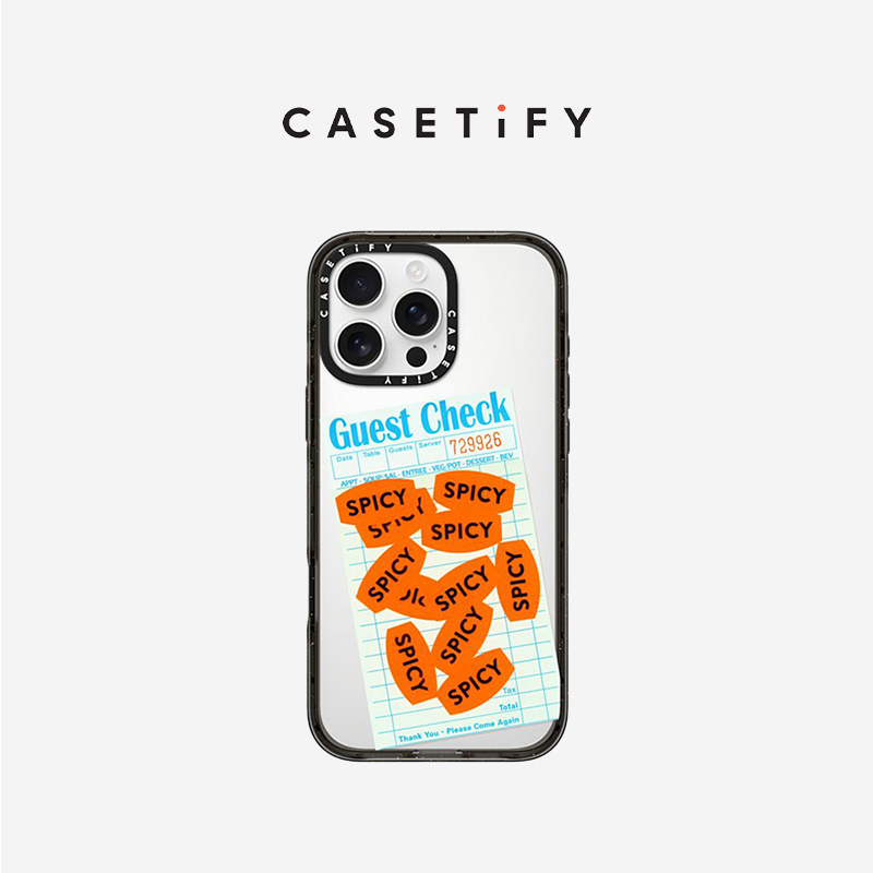 CASETiFY 洗衣房系列 辣 辣 辣 适用于iPhone16ProMax/16Pro/iPhone15ProMax/15Pro手机壳