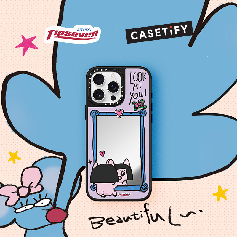 CASETiFY 臭美猪猪 适用于iPhone16ProMax/16Pro/15ProMax/14ProMax手机壳
