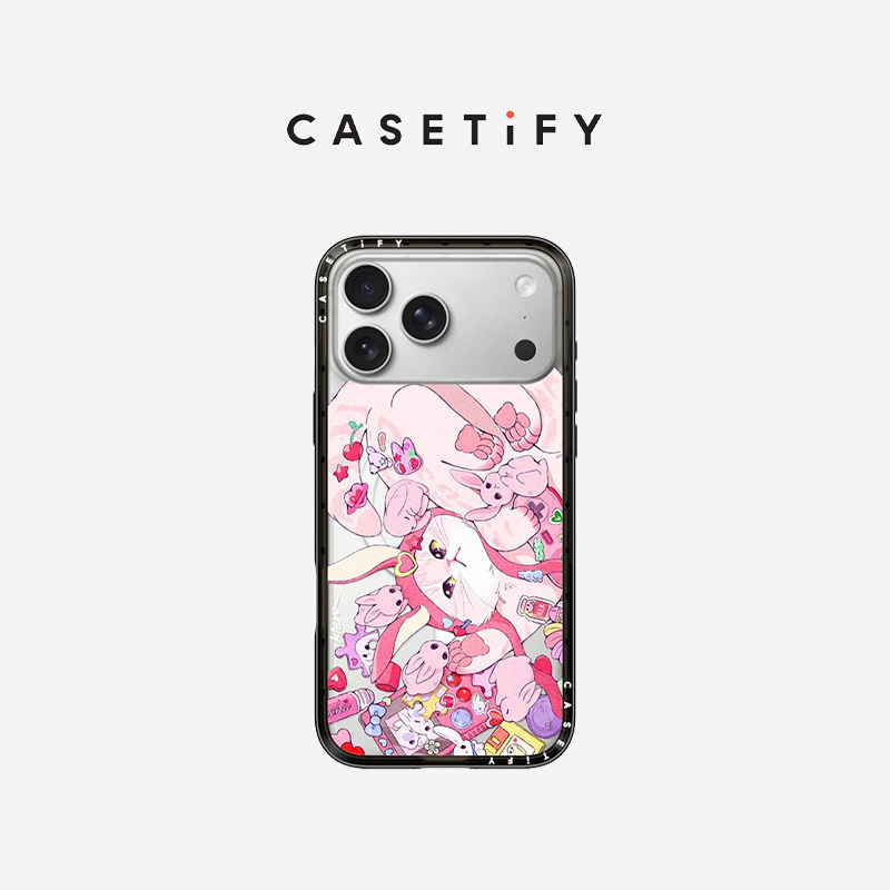 CASETiFY Kiera Won系列 兔兔俱乐部 适用于苹果iPhone17ProMax/17Pro/16ProMax/16Pro手机壳,3C数码配件,手机保护套/壳,淘宝优惠券,粉丝福利购,淘宝优惠卷