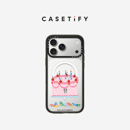 CASETiFY Tess Smith系列 生日蛋糕 适用于苹果iPhone17ProMax/17Pro/16ProMax/16Pro手机壳
