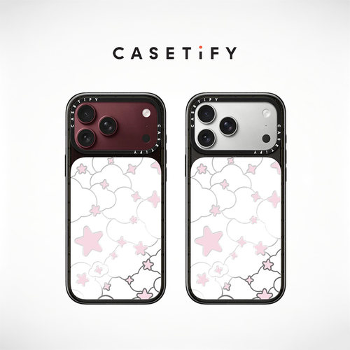 CASETiFY Cloud系列 棉花糖云朵 适用于苹果iPhone18ProMax/18Pro/17ProMax/17Pro/16ProMax/16Pro镜面手机壳