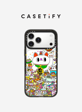 CASETiFY 招财猫 适用于苹果iPhone17ProMax/17Pro/Air/16ProMax/16Pro/15ProMax/15Pro手机壳