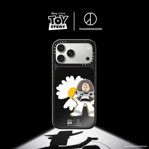 TOY STORY x PMO : THE FIRST FAN x CASETiFY 联名 胡迪/巴斯光年 雏菊 适用于iPhone18ProMax镜面手机壳