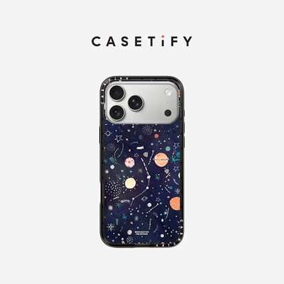 CASETiFY Boccaccini Meadows系列 宇宙星域 适用于苹果iPhone17ProMax/17Pro/16ProMax/16Pro纤巧手机壳