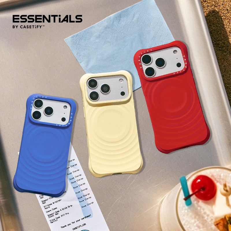 【新色发售】CASETiFY 纯色波漾壳 MagSafe磁吸 适用苹果iPhone17ProMax/17Pro/16ProMax/15pm/华为手机壳