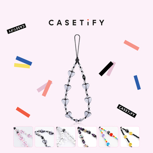 CASETiFY 蝴蝶手机挂链挂绳 适用于iPhone全系列新款 爱心