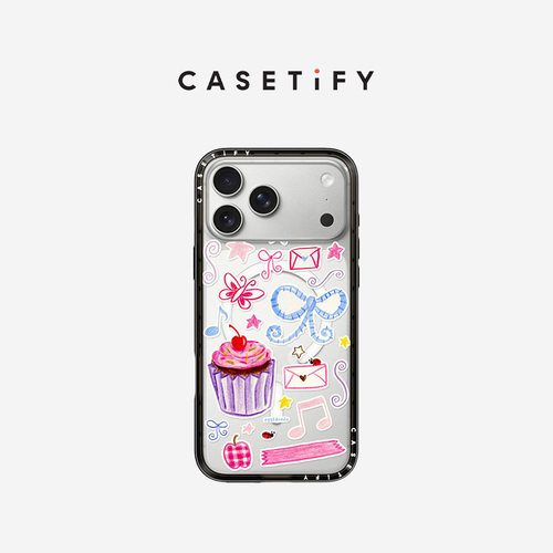 CASETiFY Eggsdoodz系列 甜点贴纸 适用于苹果iPhone17ProMax/17Pro/16ProMax/16Pro手机壳