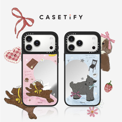 CASETiFY Roria 咖啡&饼干适用于苹果iPhone17ProMax/17Pro/Air/16ProMax/16Pro/15ProMax情侣手机壳
