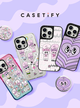 CASETiFY Esther Bunny 系列 适用于iPhone16ProMax/16Pro/15ProMax/14ProMax手机壳/手机磁吸支架