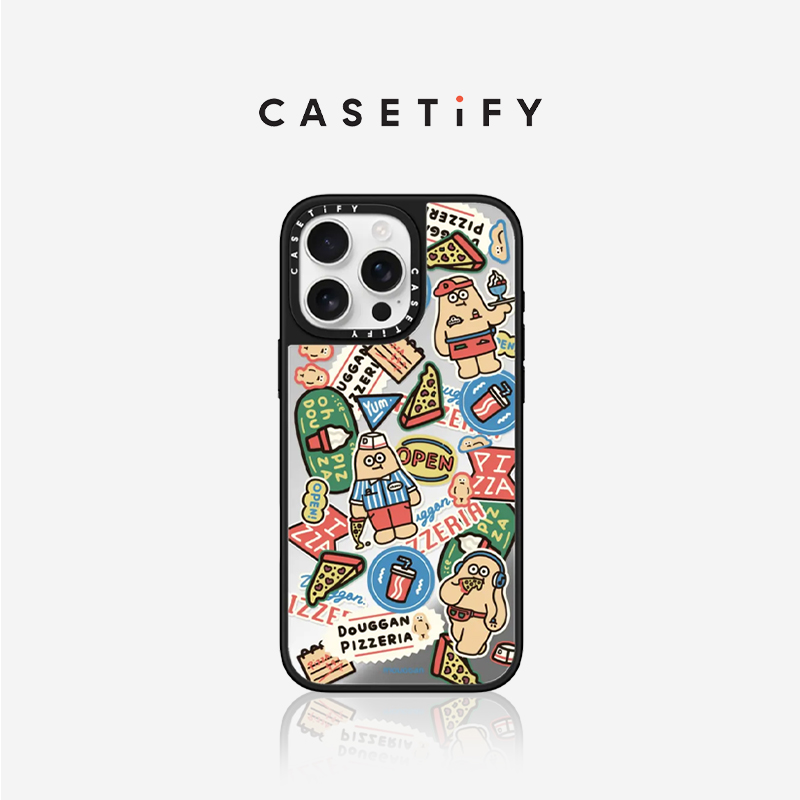 CASETiFY mouggan系列 欧兜贴纸 适用于iPhone16ProMax/16Pro/iPhone15ProMax/15pro镜面手机壳