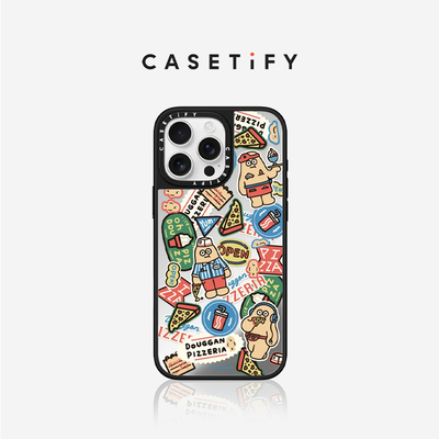 CASETiFY mouggan系列 欧兜贴纸 适用于iPhone16ProMax/16Pro/iPhone15ProMax/15pro镜面手机壳