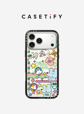 CASETiFY Sukeydokey系列 手帐贴纸 适用于苹果iPhone17ProMax/17Pro/16ProMax/16Pro/15ProMax透明手机壳