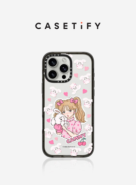 CASETiFY cammy & girl by mikko 适用于iPhone16ProMax/16Pro/15ProMax/14ProMax手机壳