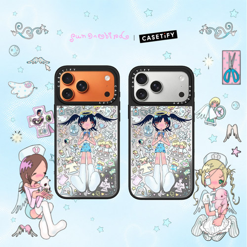CASETiFY 鸟鸟一系列 收集关于天使的一切 适用于苹果iPhone17ProMax/17Pro/16ProMax/16Pro镜面手机壳