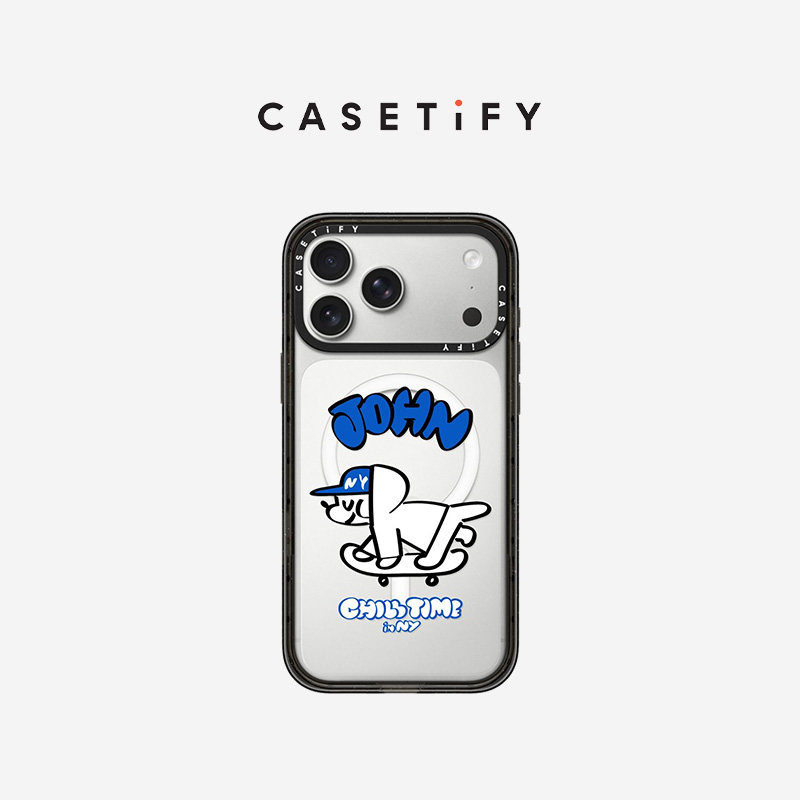 CASETiFY Skater JOHN系列 纽约滑手松弛时刻 适用于苹果iPhone17ProMax/17Pro/16ProMax/16Pro手机壳图片