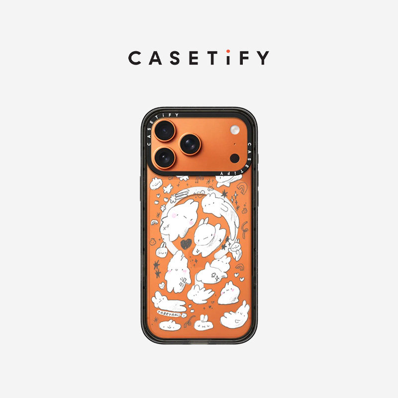 CASETiFY Tabetaaii系列 一些憨憨兔罢了  适用于苹果iPhone17ProMax/17Pro/16ProMax/16Pro手机壳