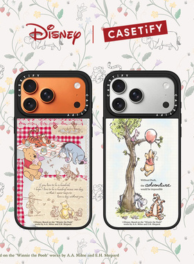 迪士尼小熊维尼 x CASETiFY 联名系列 野餐/100周年 适用于苹果iPhone17ProMax/17Pro/16ProMax手机壳