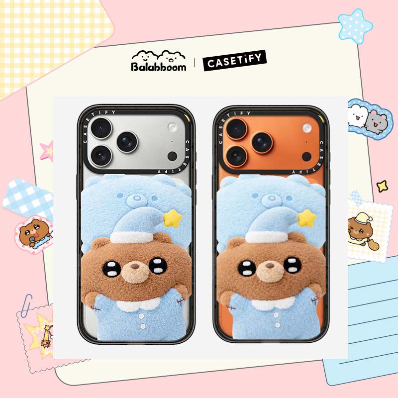 CASETiFY Balabboom系列迪迪熊 I love you 被被!! 适用于苹果iPhone17ProMax/17Pro/16ProMax/16Pro手机壳