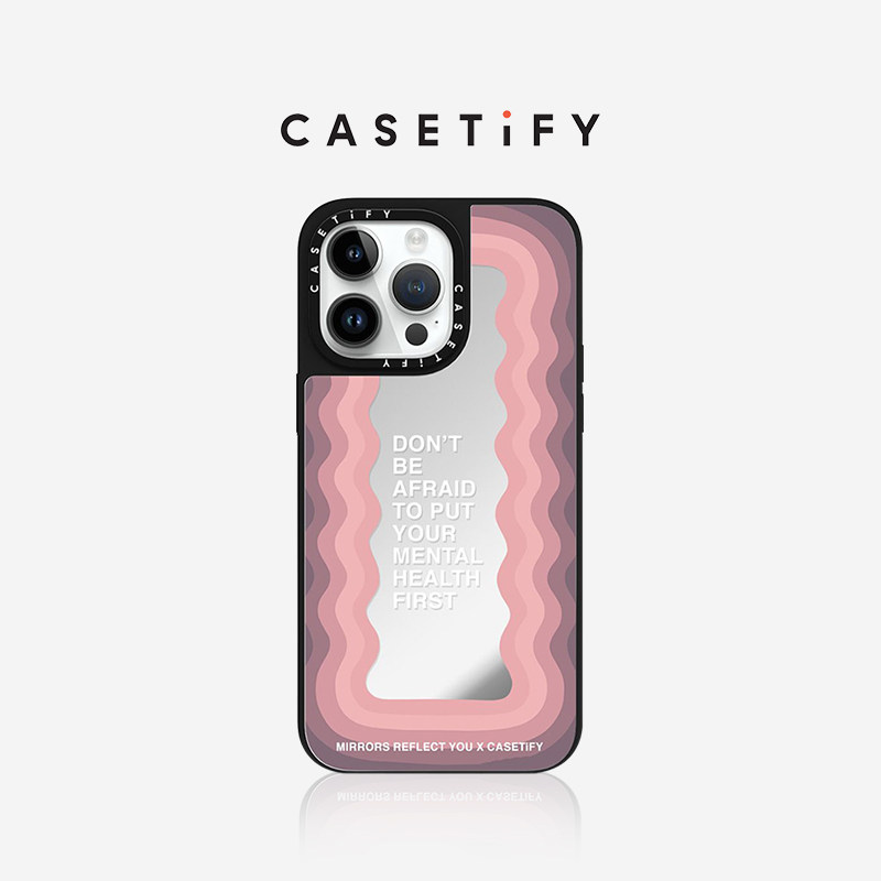 CASETiFY标语Don't Be Afraid适用iPhone15/14/13/12/Pro/Max镜面手机壳怎么样,好用不?