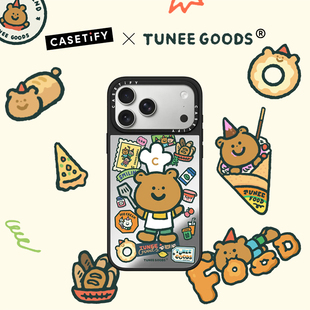 CASETiFY Tunee Goods系列 大厨团阿熊 适用于苹果iPhone17ProMax/17Pro/Air/16ProMax/15ProMax镜面手机壳