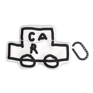 CASETiFY 白色汽车 INAPSQUARE 收藏款 适用于Airpods Pro 1/2代耳机保护壳