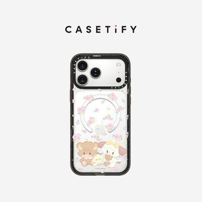 CASETiFY mikko系列 小熊小狗赏花记 适用于苹果iPhone17ProMax/17Pro/Air/16ProMax/16Pro/15Pro手机壳